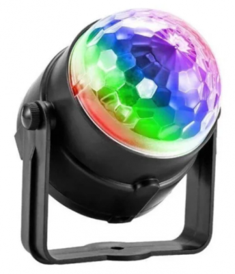 Світлодіодна диско-куля з живленням від мережі Led Party Light 3D Шоу
