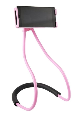 Утримувач універсальний Neck Phone Holder на шию для телефону Рожевий