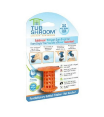 Пробка для ванної кімнати TUB SHROOM помаранчева (уцінка)