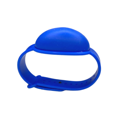 Стильний браслет-антисептик для багаторазового використання, синій