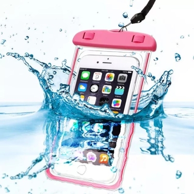 Універсальний водонепроникний чохол для телефону та документів WaterProof Bag Рожевий