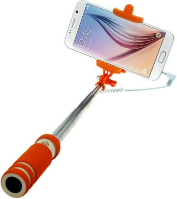 Міні монопод для телефону Selfie Mini, помаранчевий (уцінка)