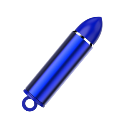 Органайзер для магнітних конекторів телефону з кріпленням на брелок, синій