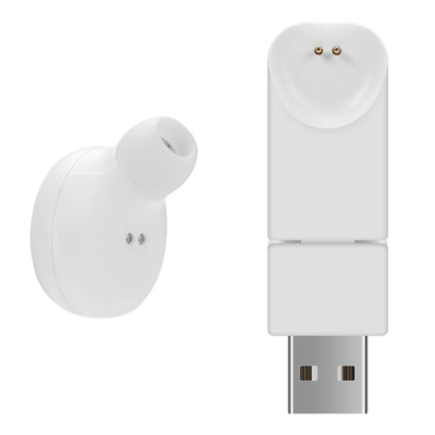 Бездротові міні-навушники KIVEE KV-TW21 V4.2 з Bluetooth та мікрофоном Білі
