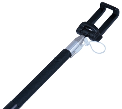 Монопод Selfie stick cable take pole, чорний (уцінка)