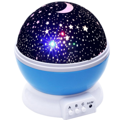 Нічник-проектор зоряного неба Star master dream, синій
