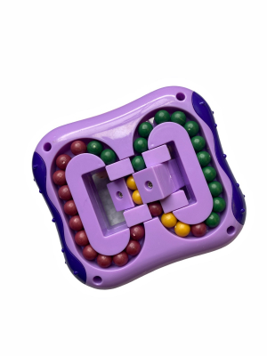 Головоломка антистрес IQ Magic Bean Cube Bule Ball, фіолетовий